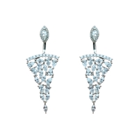 925 Sterling Silver Beautiful Adya Drops earrings