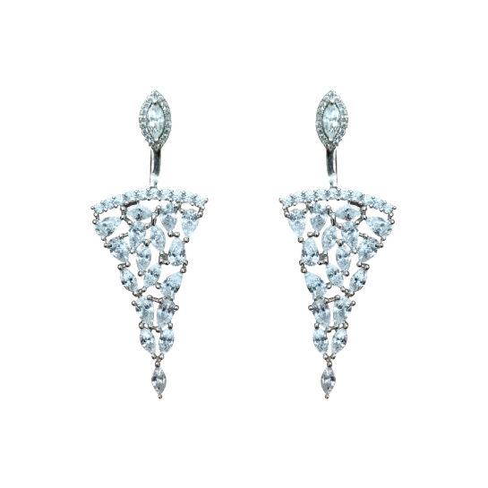 925 Sterling Silver Beautiful Adya Drops earrings