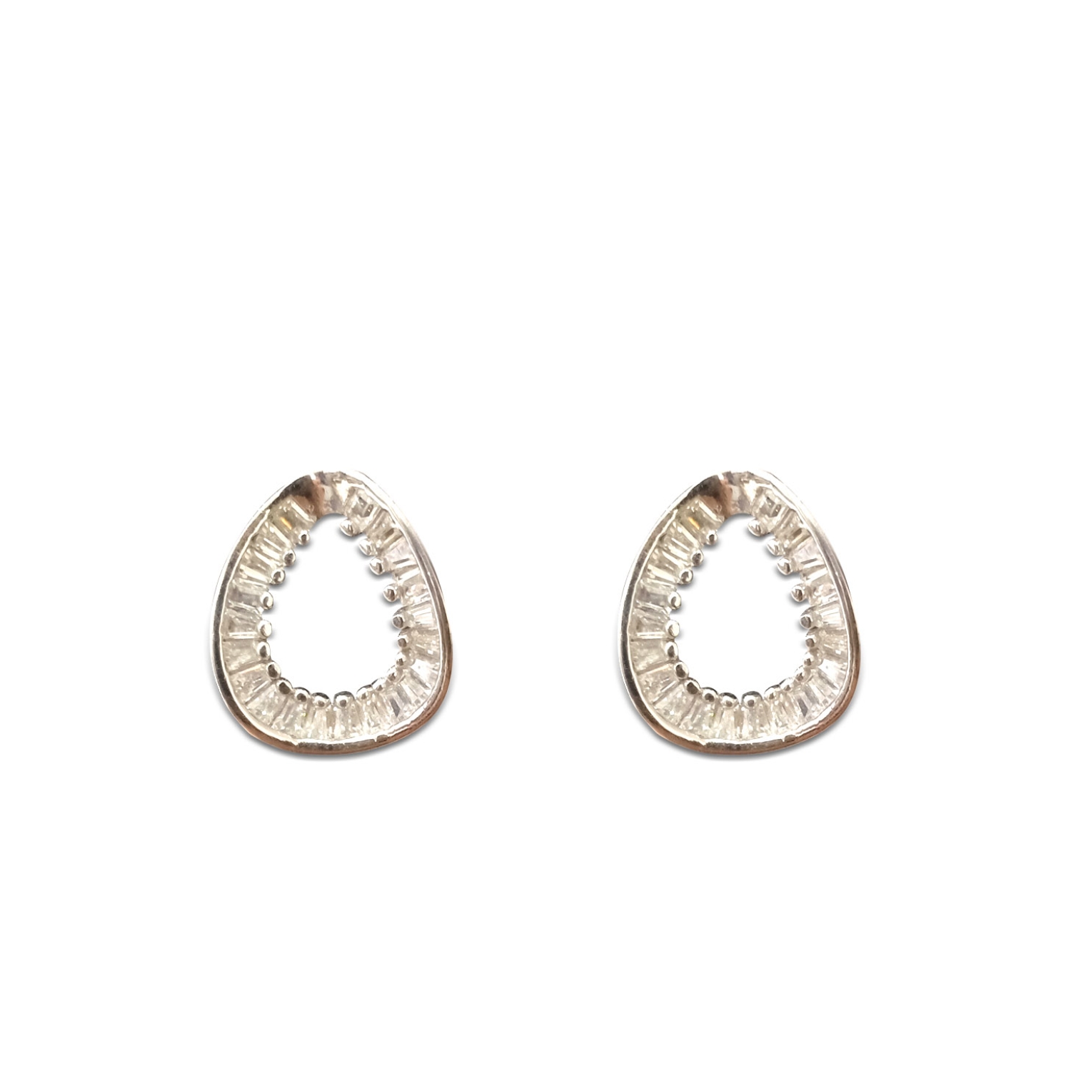 Diamond Earrings Buy Keshi Pearl Diamond Hoop Earrings Online India