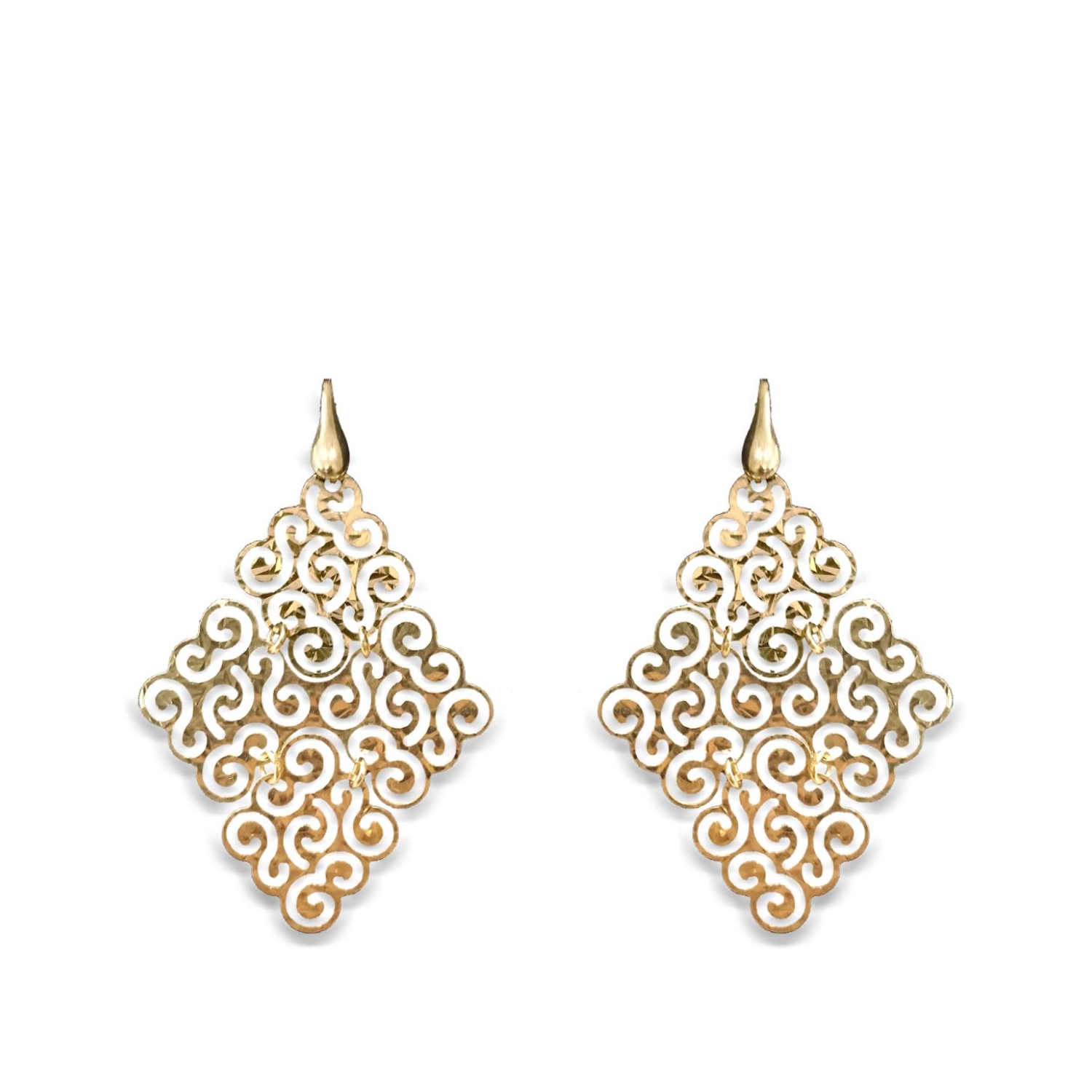 Look glamorous with fine Italian jewelry designs francofontanajewellery  italianjewelry design newcollection gold style earrings  Instagram