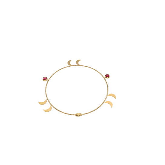 Deva Yellow Gold Bracelet 