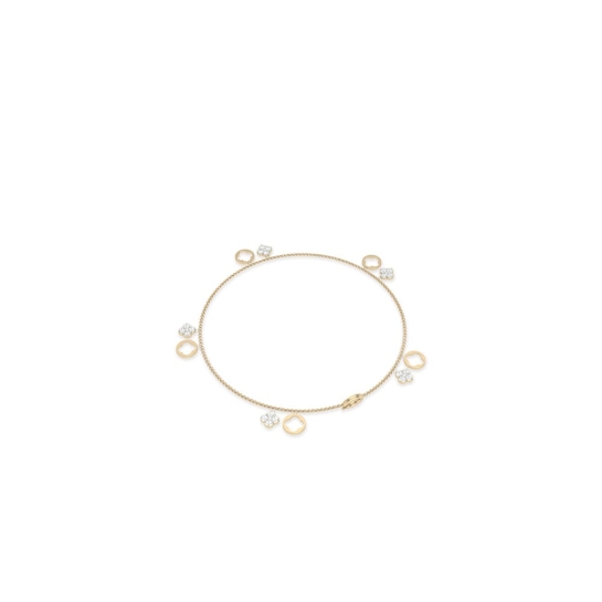 Manju White Gold Bracelet 