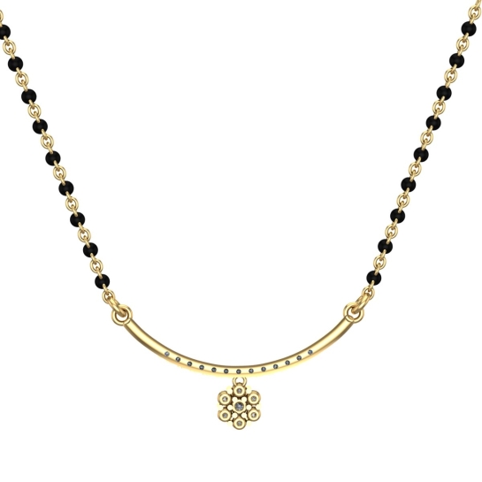 ﻿Adah Diamond Mangalsutra