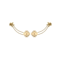 Adina Gold Earrings Design for daily use