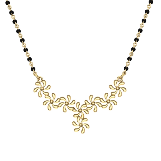 Ariana Mangalsutra Designs in Gold