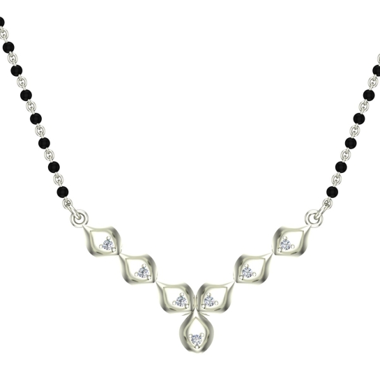 Elsa Diamond Mangalsutra 