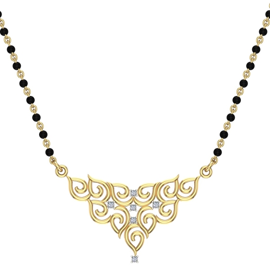 Aurora Diamond Mangalsutra