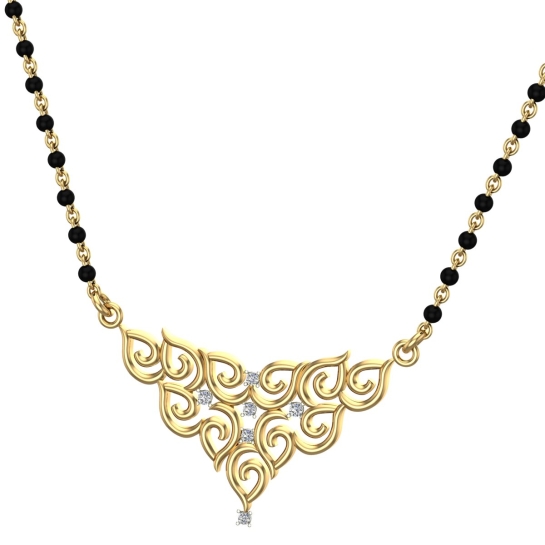 Aurora Diamond Mangalsutra