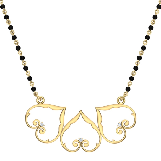 Ava Diamond Mangalsutra 