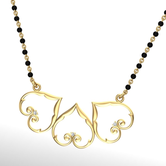 Ava Diamond Mangalsutra 