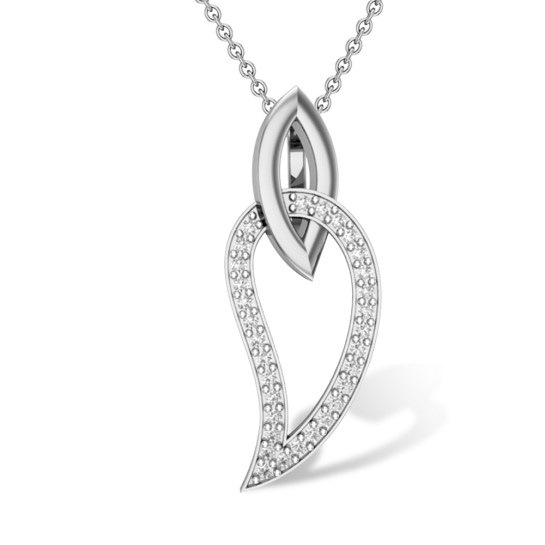 Amaris 18kt Gold & Diamond Pendant 