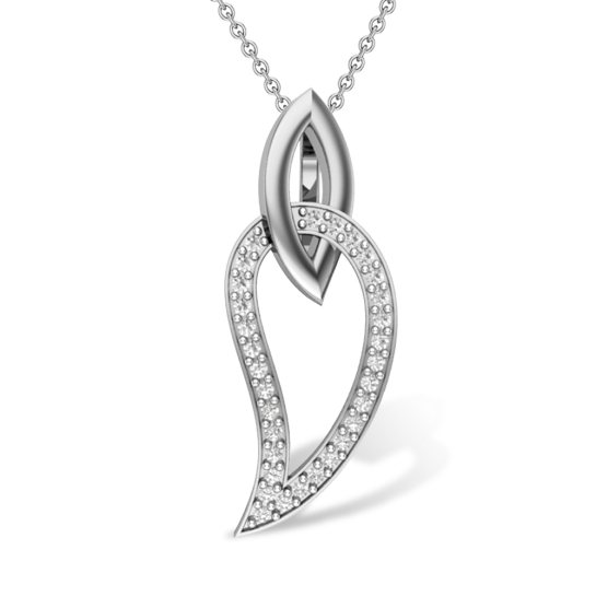 Amaris 18kt Gold & Diamond Pendant 