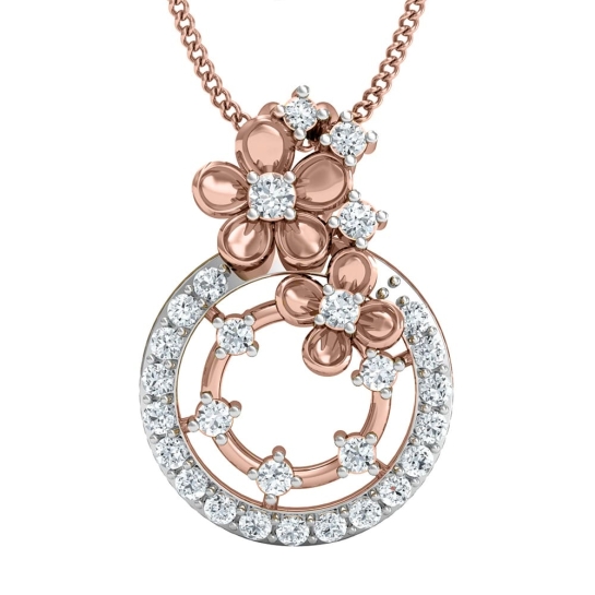 Babita Gold and Diamond Pendant