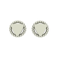 Aarti Gold Stud Earrings Design for daily use