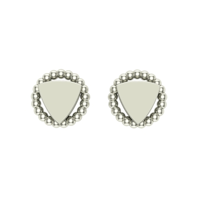 Aarti Gold Stud Earrings Design for daily use
