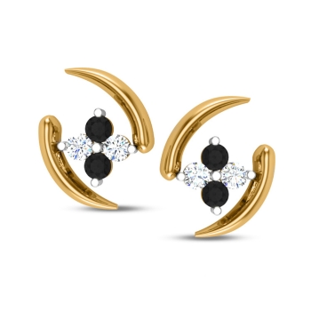 Adaline Black Diamond Earrings