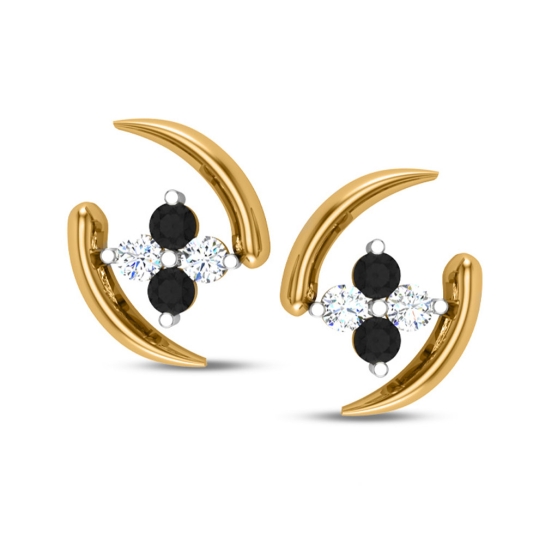 Lia Black Diamond Earring