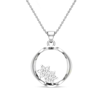 Adelyn Initial Diamond Pendant