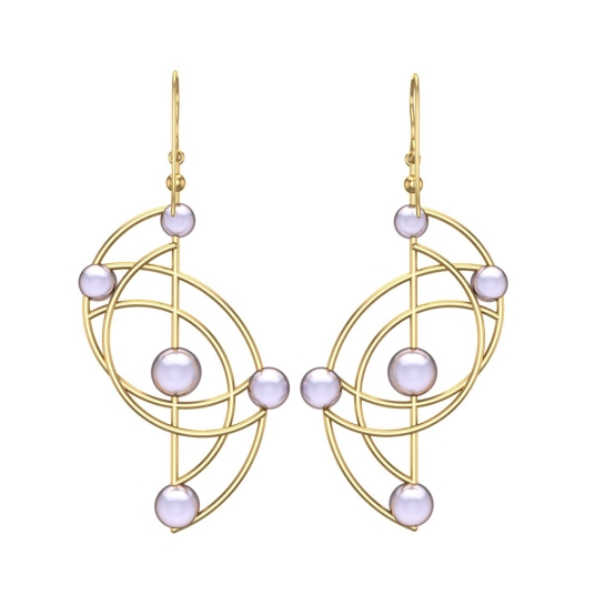 Adelynn Pearl Drop Earrings Design for daily use 