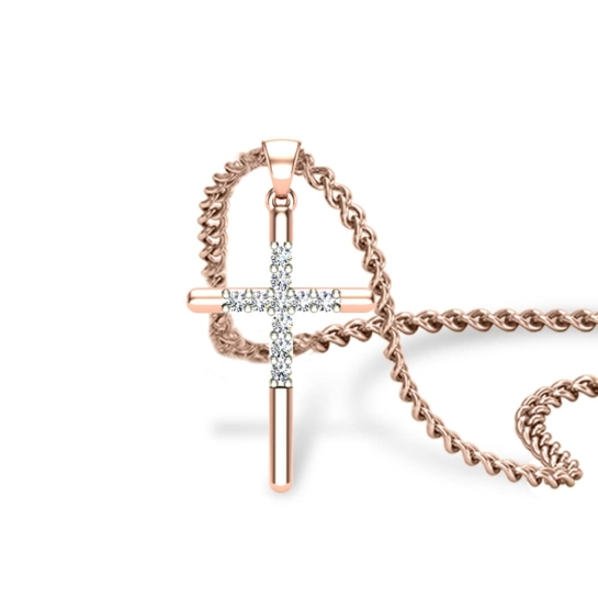 Lillian Jesus  Diamond Pendant