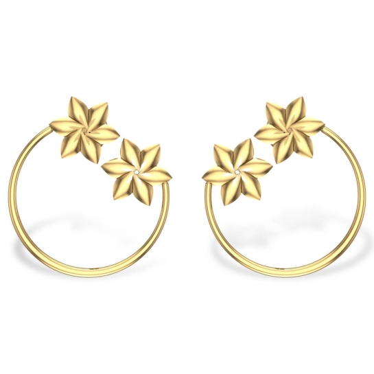 Alisha Gold Earrings Design for daily use