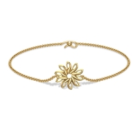 Alyce Flower Chain Bracelet