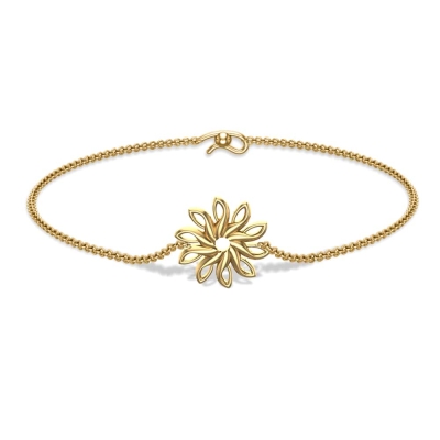 Alyce Flower Chain Bracelet