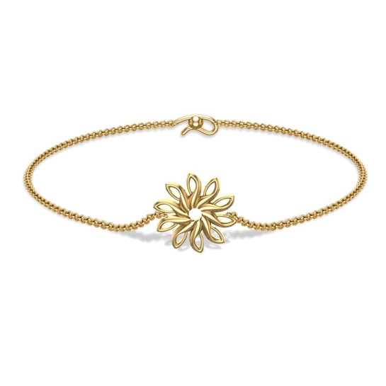 Alyce Flower Chain Bracelet