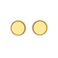 Amanat Gold Stud Earring