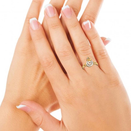Hallie Diamond Ring