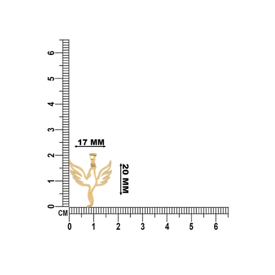 Angel Wings Diamond Pendant