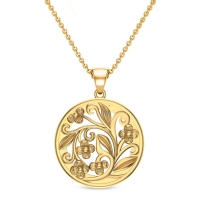 Ann Gold Pendant Designs For Female