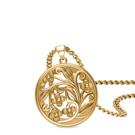 Siena Gold Pendant