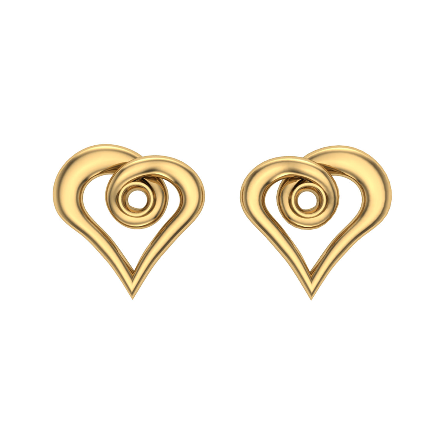 Buy quality Ladies 22K Gold Daily Wear Earrings -LFE169 in Ahmedabad