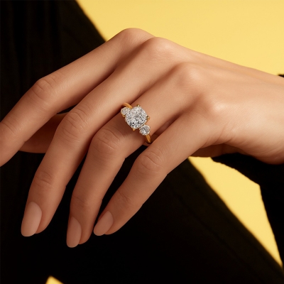 18k/14k Simulated Diamond Heart Pendant for Women 