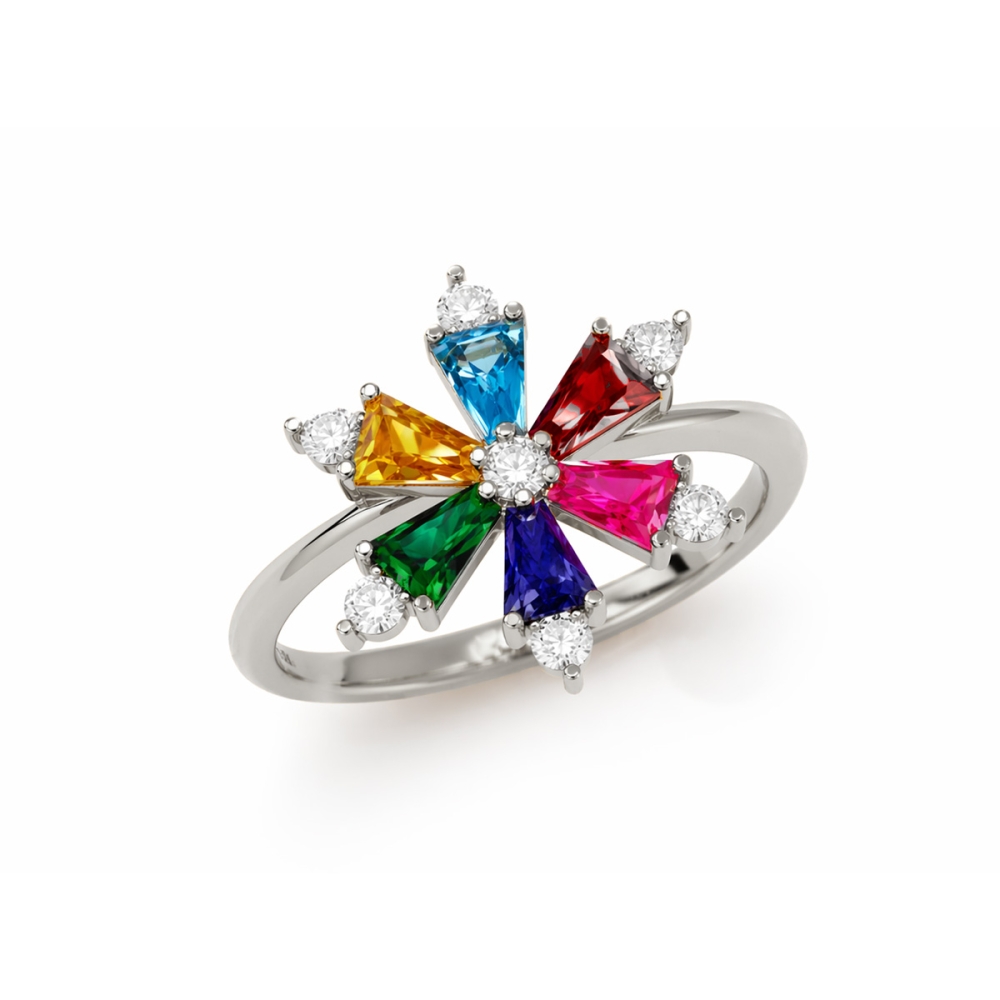 Aarti Gold and Diamond Ring