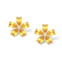 Asher Gold Earrings Design for daily use 