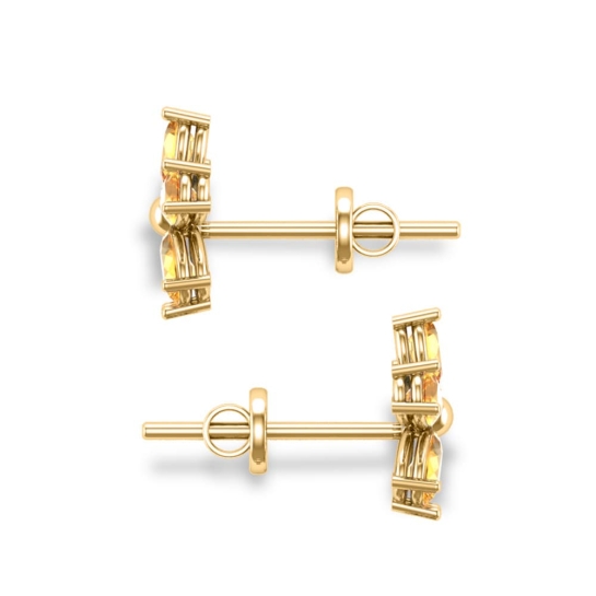 Kash Gold Earrings Design for daily use 