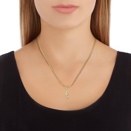 Sloan 18kt Gold and Diamond Pendant 