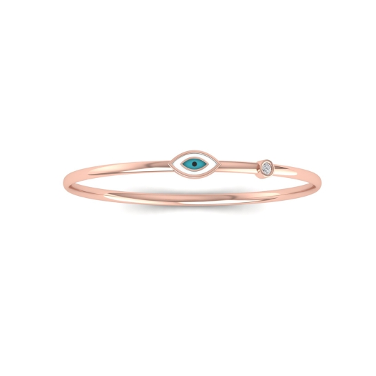 Aurelia Evil Eye Charm Bangle