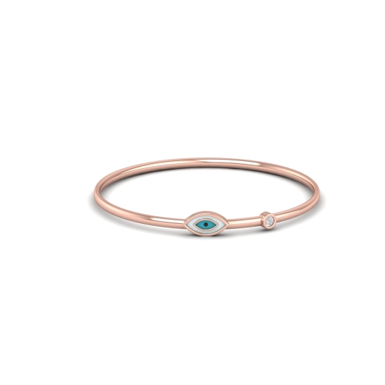 Aurelia Evil Eye Charm Bangle