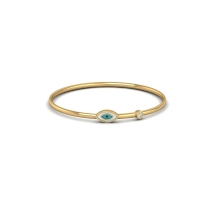 Aurelia Evil Eye Charm Bangle