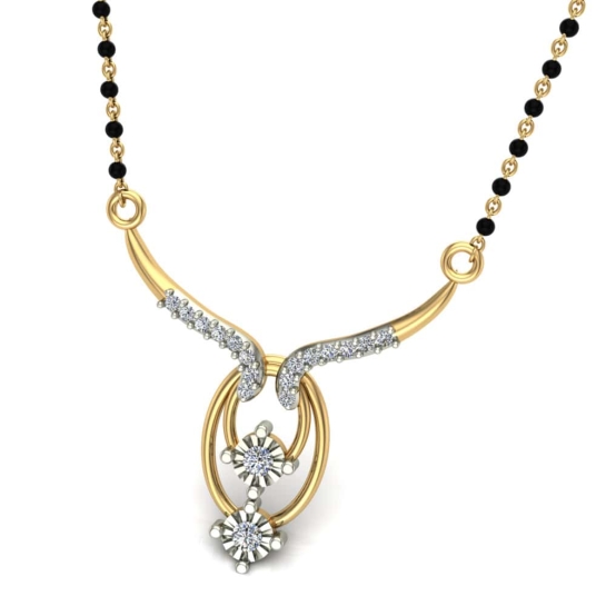 Autumn Diamond Mangalsutra