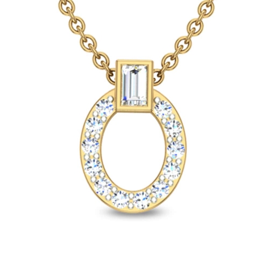 Ayushi 18kt Gold and Diamond Pendant 