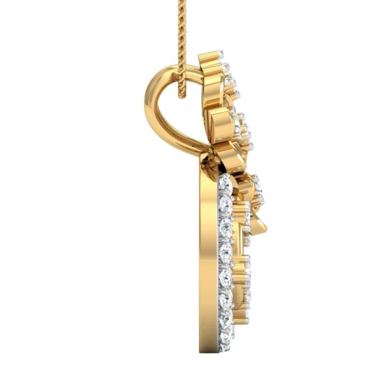 Babita Gold and Diamond Pendant