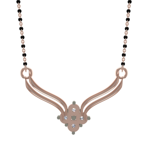 Perline Diamond Mangalsutra