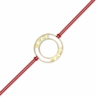 Best Bhai Initial Thread Rakhi