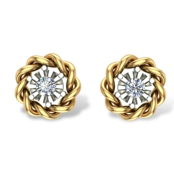 Bevie Diamond Studs