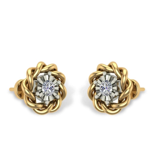 Celeste Diamond Studs