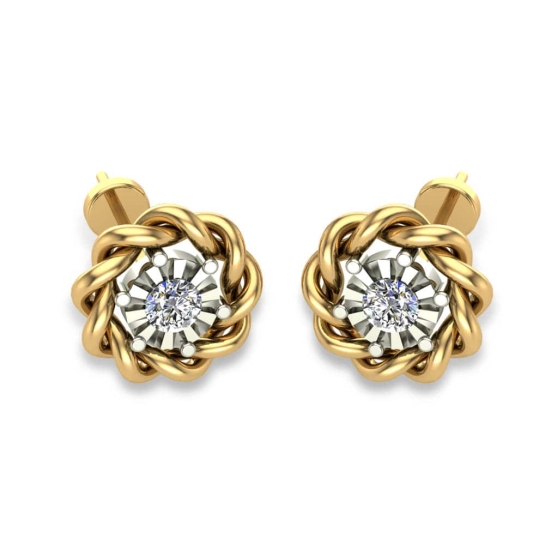 Bevie Diamond Studs